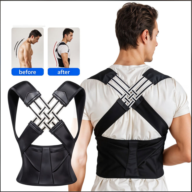 Adjustable Back Brace & Posture Corrector