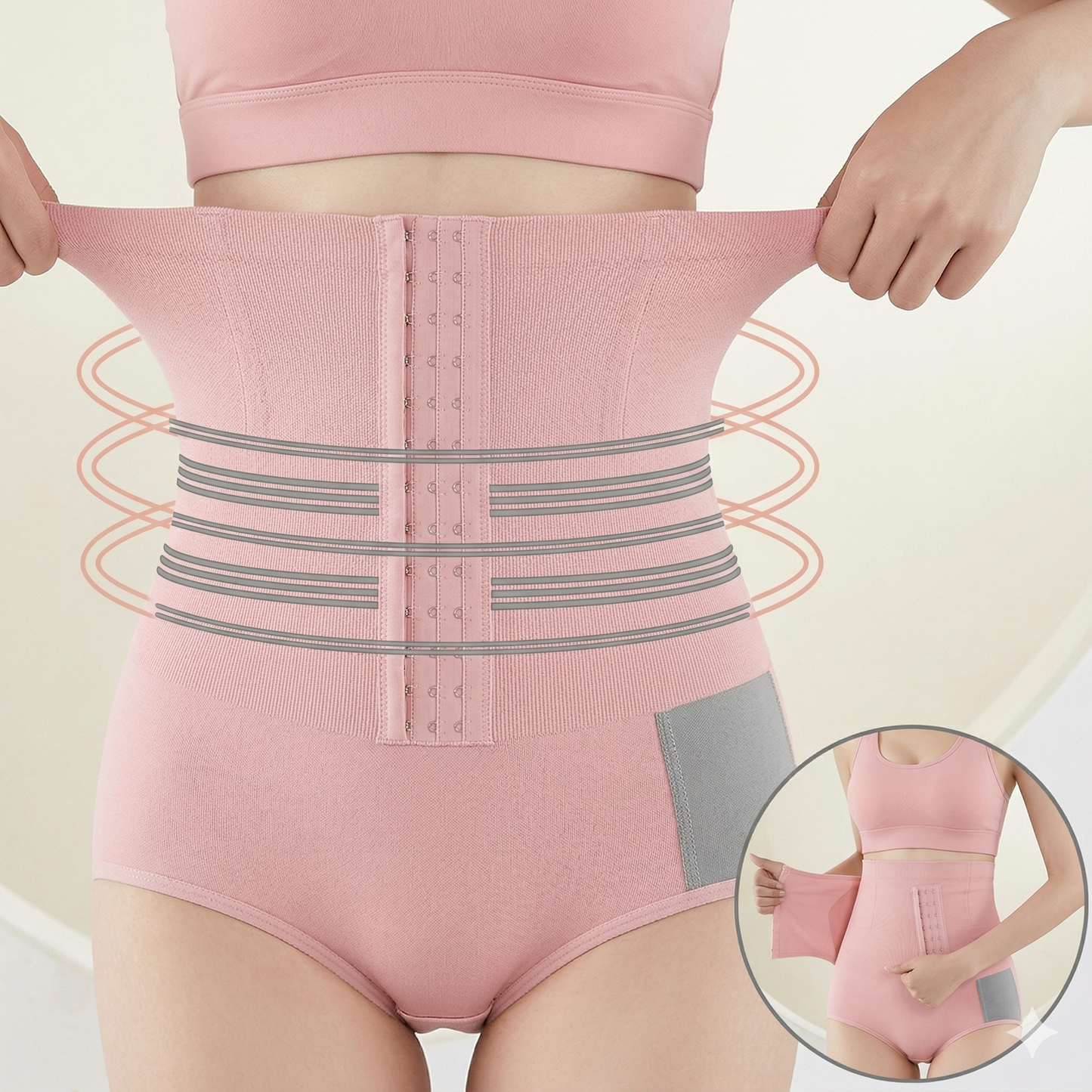 Women's Seamless High-Waist Tummy Control Shaper Panty