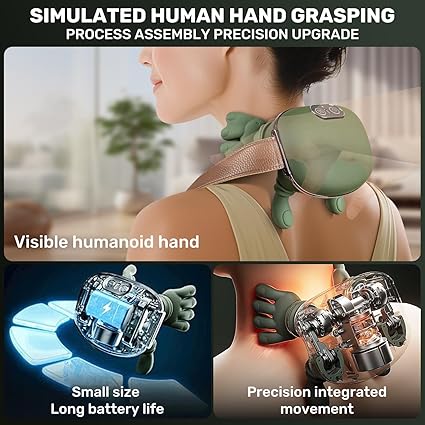 Human-Hand Grasping Neck & Shoulder Massager