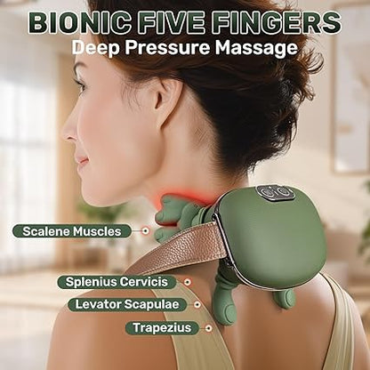 Human-Hand Grasping Neck & Shoulder Massager