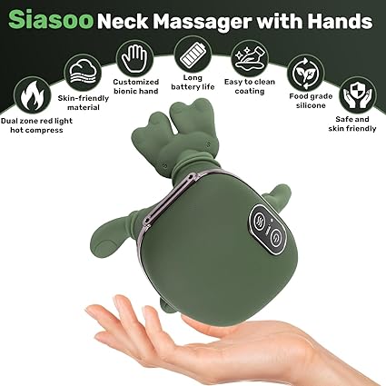 Human-Hand Grasping Neck & Shoulder Massager