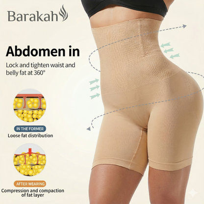 Women's Seamless High-Waist Tummy Control Shorts