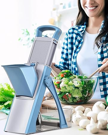 Safe & Adjustable Multi-Function Vegetable Cutter