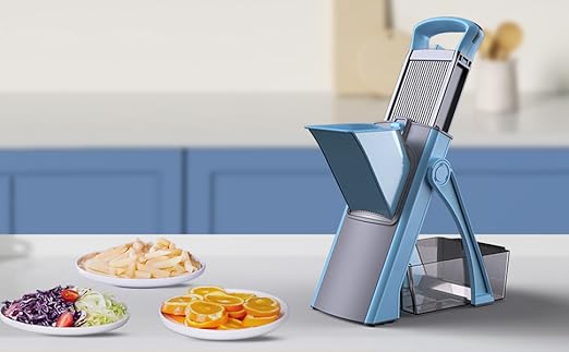 Safe & Adjustable Multi-Function Vegetable Cutter
