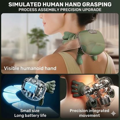 Human-Hand Grasping Neck & Shoulder Massager