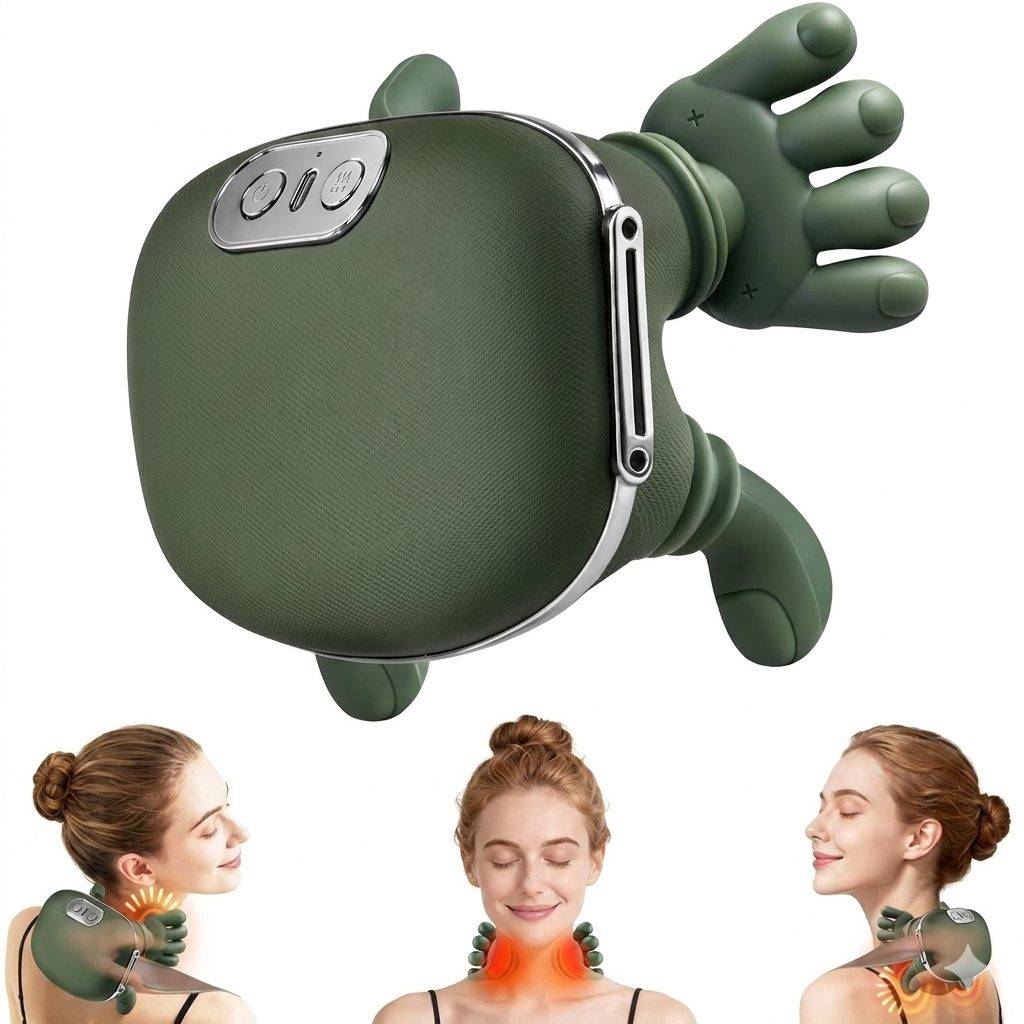 Human-Hand Grasping Neck & Shoulder Massager