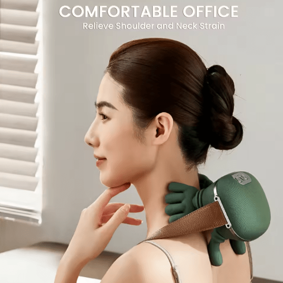 Human-Hand Grasping Neck & Shoulder Massager